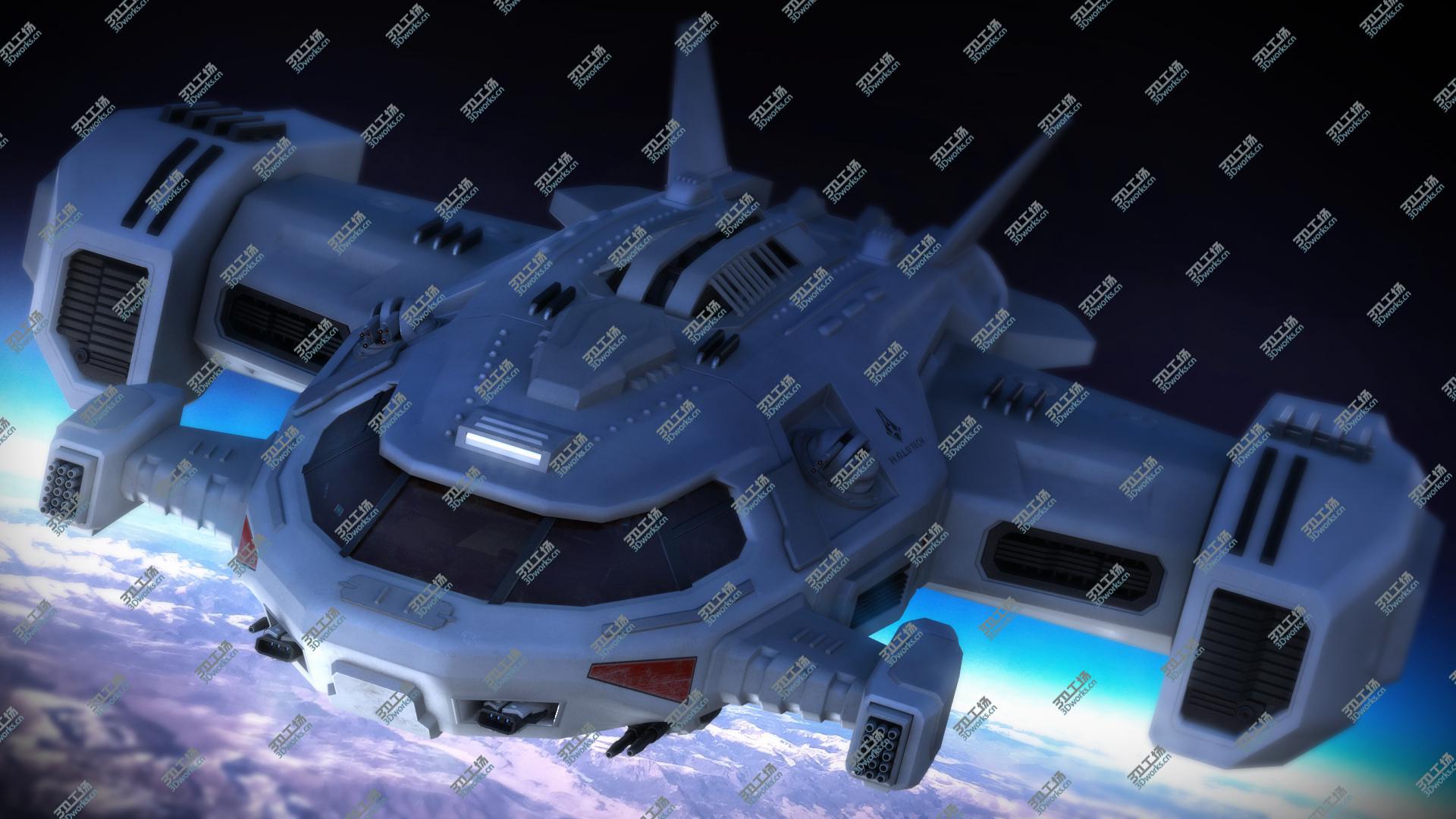 images/goods_img/20210319/3D Sci Fi Dropship model/2.jpg